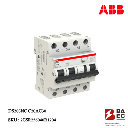 abb-ds203nc-c20-ac30-residual-current-circuit-breaker-with-overcurrent-protection