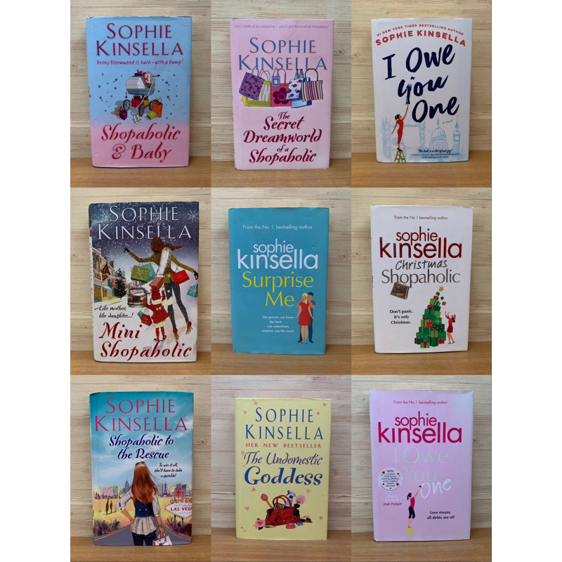 นิยายผู้ใหญ่ภาษาอังกฤษขายดี-ของ-sophie-kinsella-มือ2