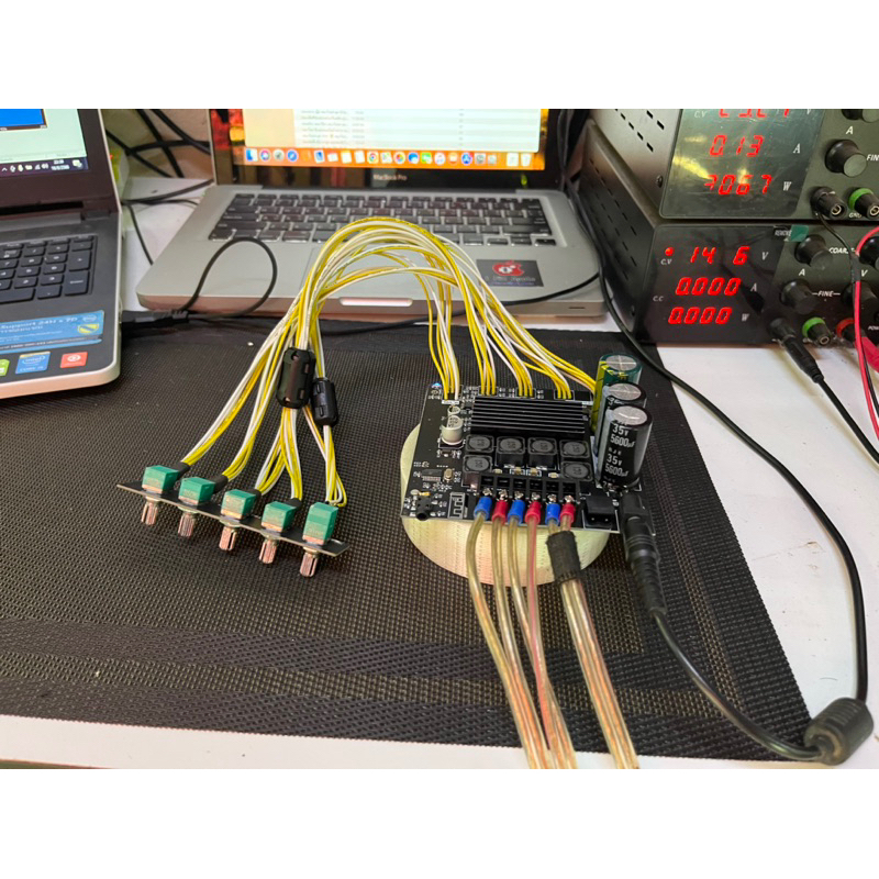 แอมป์ ZK TB21 ย้าย วอลลุ่ม โม คาบาเพิ่มเบส | Shopee Thailand