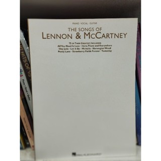 THE SONGS OF LENNON &amp; MCCARTNEY PVG (HAL)073999131727