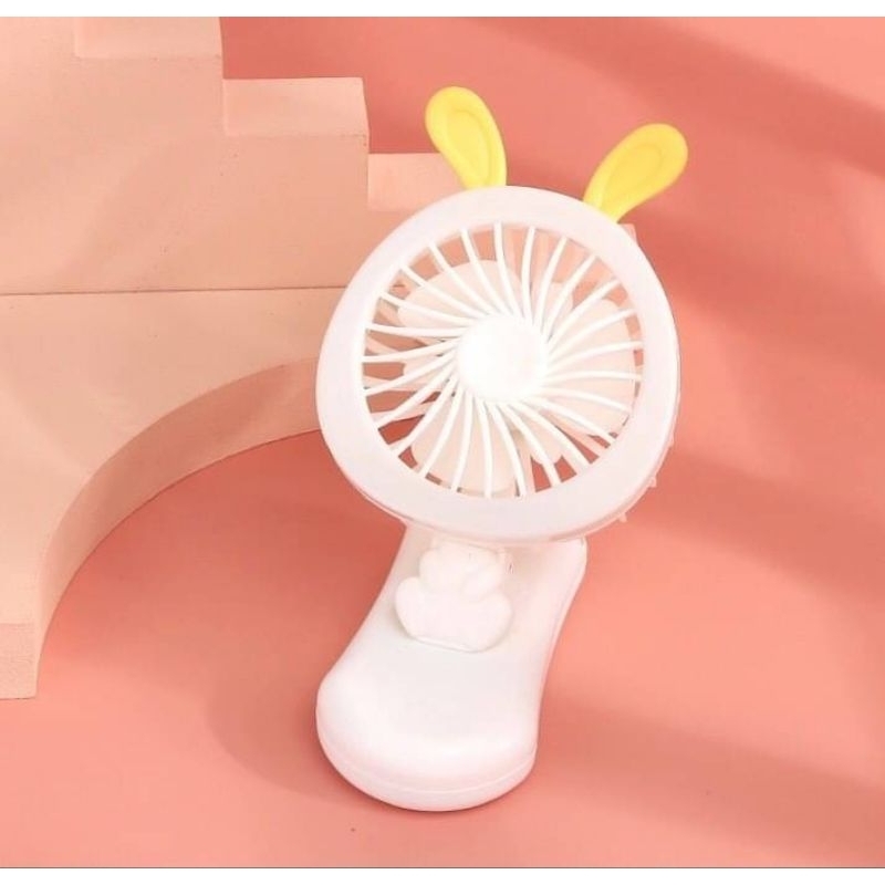 rabbit-ears-portable-fan-พัดลมพกพาขาหนีบหัวกระต่าย