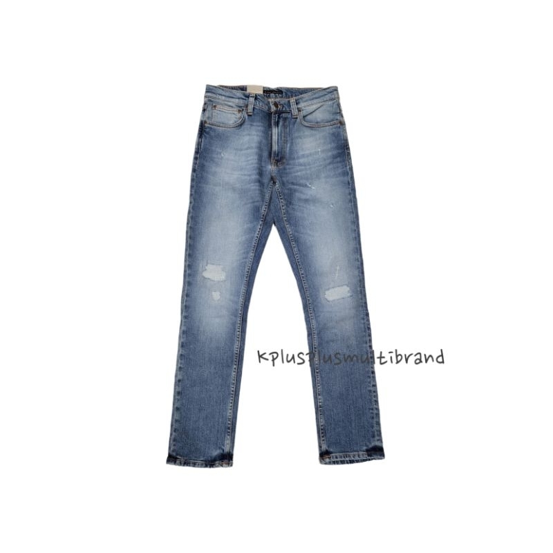 new-nudie-jeans-lean-dean-indigo-mountain-ของแท้-100