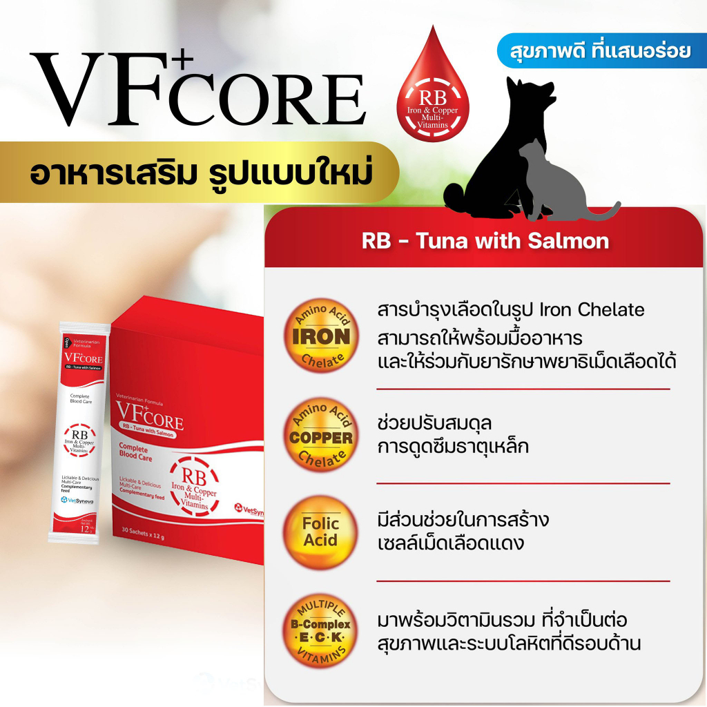 ภาพสินค้าVFcore ขนมแมวเลีย ผสมวิตามิน เสริมภูมิคุ้มกัน ทานง่าย เพื่อสุขภาพ (แบ่งขาย) จากร้าน ilovecat_store บน Shopee ภาพที่ 4