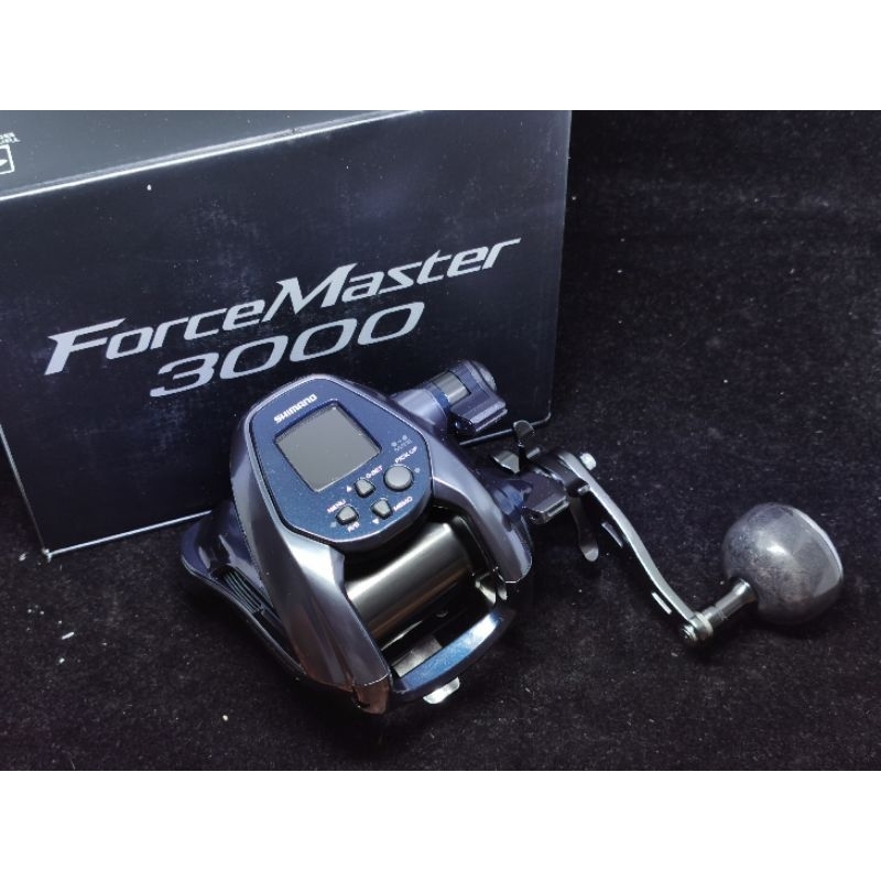 Moulinet électrique Shimano Force Master 3000 - Neuf, Main Droite, Noir