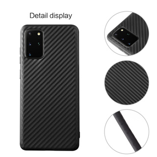 MobileCare Samsung S20 S21 S22 S23 Plus S20 S21 S22 S23 Note20 Ultra - Silicone Carbon Fiber Leather PU Back Cover
