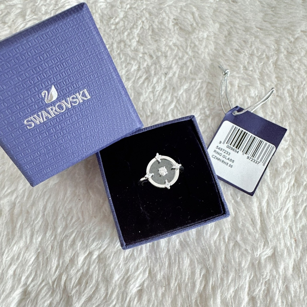 แหวนnorth-motif-ring-white-rhodium-plated