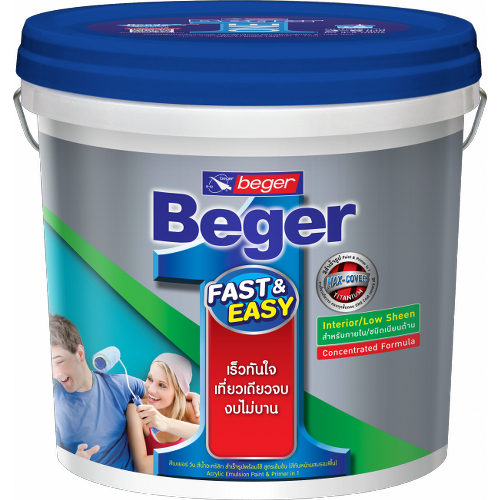 beger-one-สีทาภายใน-สีทาบ้านผสมรองพื้น-044-3-ขนาด-3l-สีน้ำ-สีทาบ้าน-เบเยอร์วัน-ทาเที่ยวเดียวจบ-พร้อมใช้-ไม่ต้องผสมน้ำ