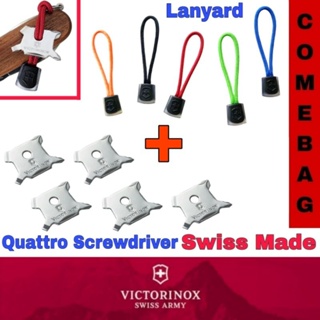 Victorinox อะไหล่ไขควงพร้อมเชือก Quattro Screwdriver + Lanyard