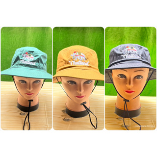 หมวกผ้า  หมวกเดินป่า  มีlogo-Thailand มี5colours!( free-size )