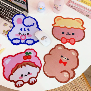 (พร้อมส่ง🌷) แผ่นรองเม้าส์ Korea Cute Soft and Adorable Bear Bunny Mouse Pad
