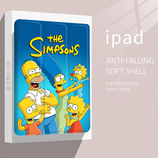 เคสไอแพด mini 4 5 6 air 1 2 3 4 5 gen6 The Simpsons เคสไอแพด pro11 2022 gen10 เคส iPad 10.2 gen 7 8 9 ipad case pen slot