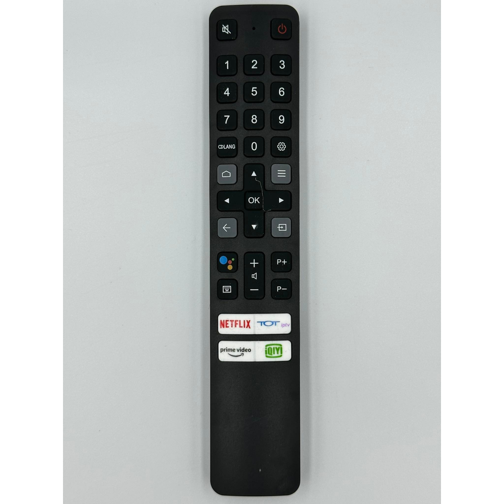 รีโมททีวี TCL รุ่น RC901V (ไม่รองรับคำสั่งเสียง) มีปุ่ม Netflix/TOT ...