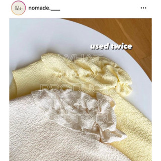 nomade haneul top 🧸🪐✨ yellow colour | ทางไอจีขาย 180 ส่งฟรี