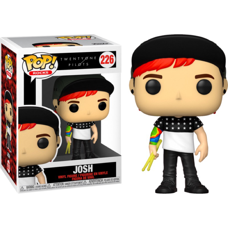 funko-pop-วงดนตรี-twenty-one-pilot-stressed-out-มือหนึ่ง-ของแท้-100