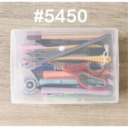 keyway-รุ่น-k-5450-กล่องใส-กล่องดินสอ-พลาสติก-กล่องอเนกประสงค์-ใส่แมส-ใส่หน้ากากอนามัย-basic-indeed