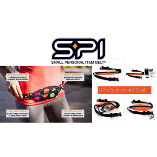 SPIBELT LARGE RUNNING BELT 8.9 เข็มขัดวิ่ง กระเป๋าคาดเอว Make in USA อเมริกา🇺🇸