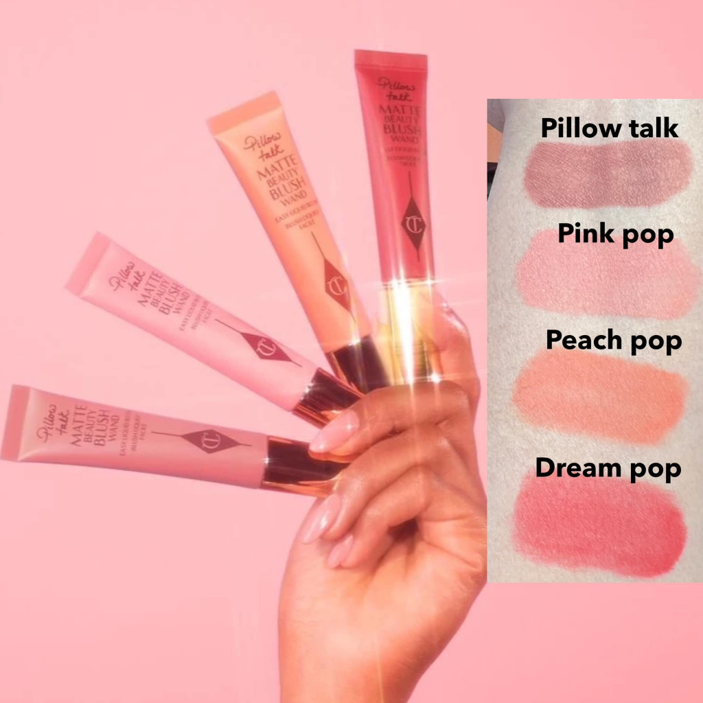  1,224   [˹ҹ] 🟩   Charlotte Tilbury  Pillow Talk Matte Beauty Blush Wand