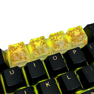 ภาพขนาดย่อของภาพหน้าปกสินค้าคีย์แคปทอง keycaps gold จากร้าน nearvi. บน Shopee ภาพที่ 6