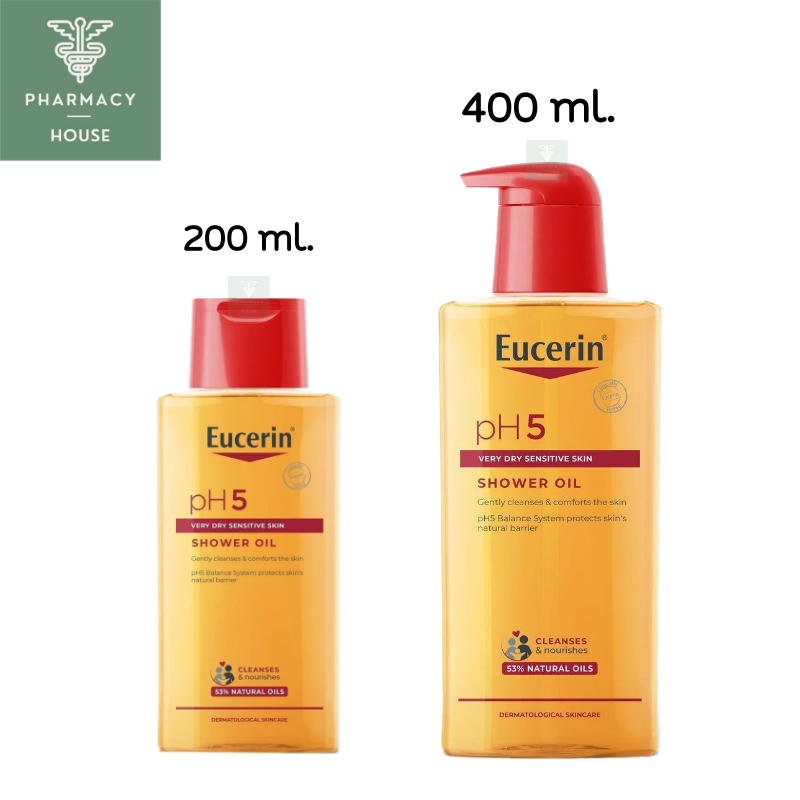 //ของแท้ฉลากไทย// EUCERIN pH5 SHOWER OIL Sensitive skin Shopee Thailand