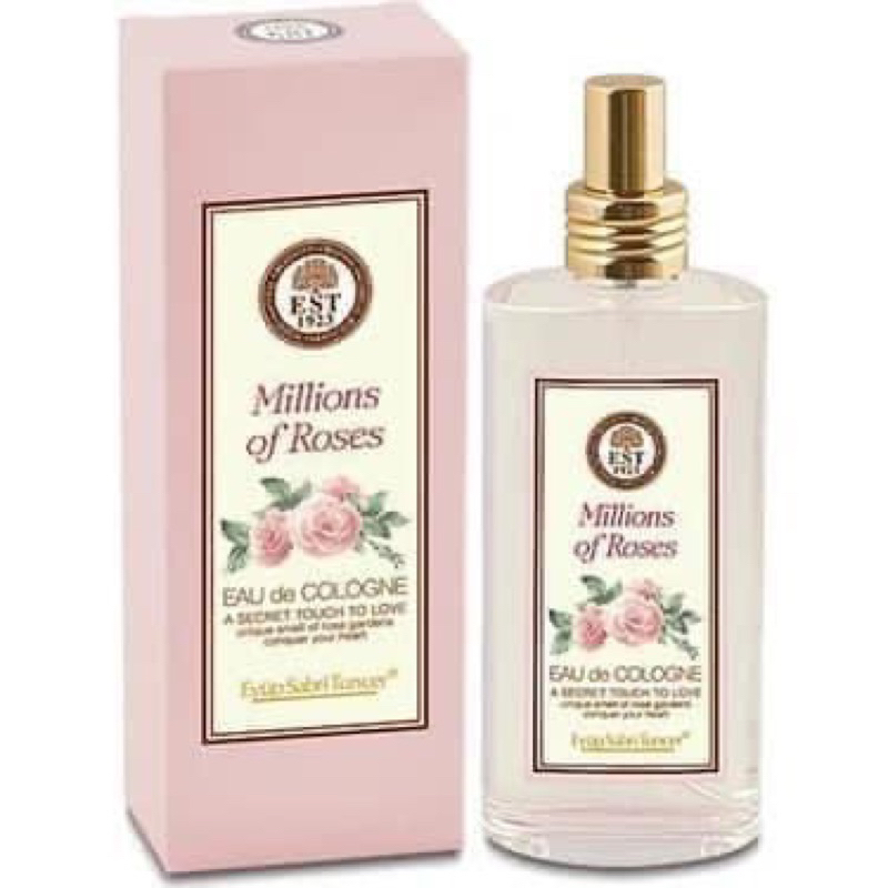 โคโลญจน์กลิ่นดอกกุหลาบ-millions-of-roses-จากตุรกีขนาด-150ml