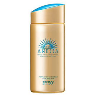 [ป้ายคิง]  ANESSA Perfect Sunscreen Skincare Milk SPF50+/PA++++ 90ml ครีมกันแดด เนื้อน้ำนม
