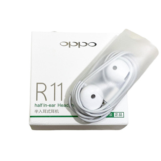 หูฟังออปโป สินค้าแท้ OPPO สำหรับทุกรุ่น ชนิดช่องเสียบ 3.5MM ใช้เป็นสมอลทอร์ค ฟังเพลง ไมค์ชัด  เสียงดีมาก แนะนำครับ