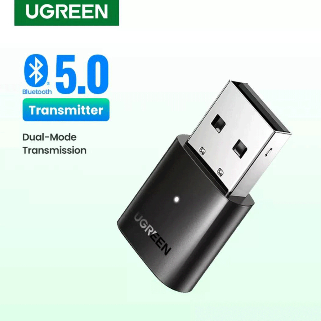 รูปภาพของUGREEN รุ่น 80889 USB Bluetooth 5.0 รับ-ส่งสัญญาณ Bluetoothสําหรับหูฟัง, เม้า, คีบอร์ด ไร้สาย *รองรับเฉพาะ PC, Notebookลองเช็คราคา