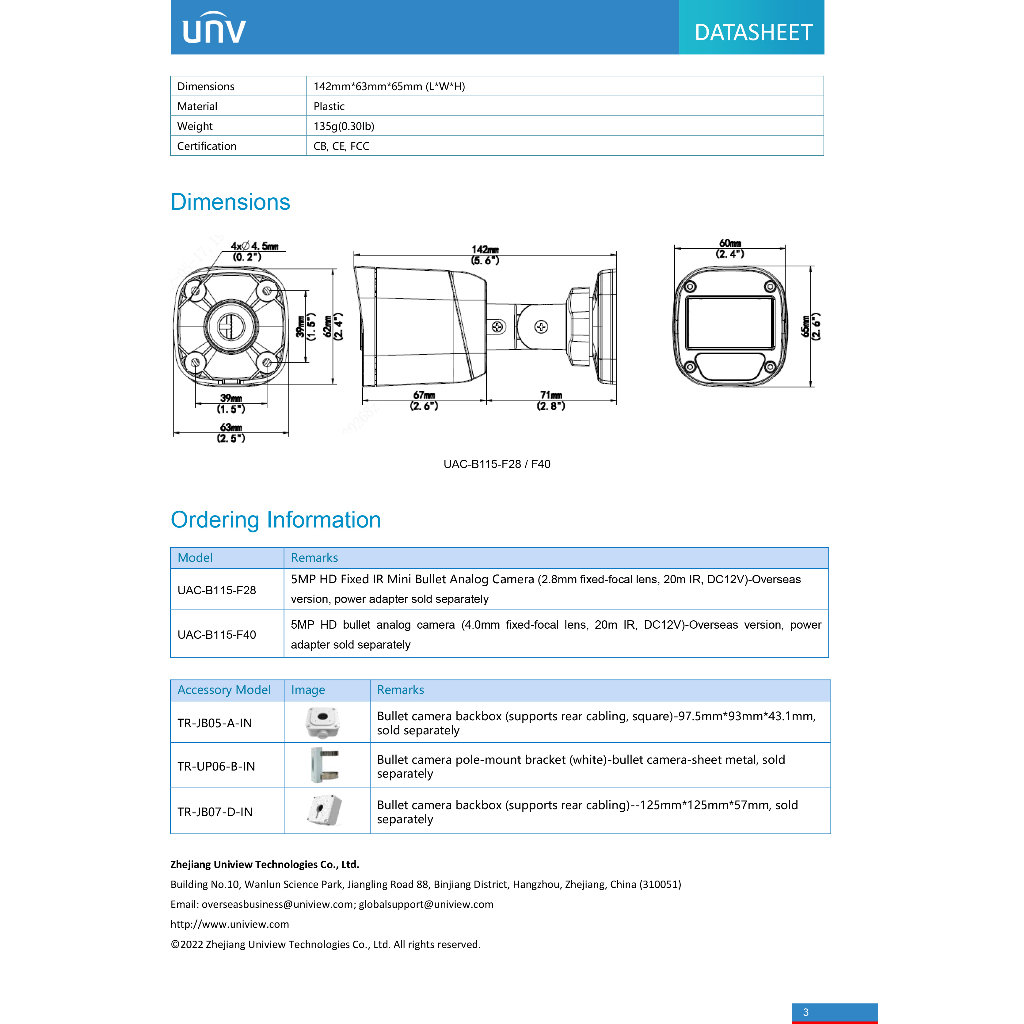 uniview-เซ็ตกล้องวงจรปิดระบบ-hd-5-mp-16-ch-xvr301-16g3-uac-b115-2-8-4-mm-x-16-อุปกรณ์ติดตั้งครบชุดตามภาพ