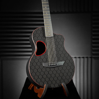 กีตาร์คาร์บอนไฟเบอร์ McPherson Touring HC Red CARBON กีต้าร์โปร่ง กีตาร์ Acoustic Guitar กีตาร์โปร่ง