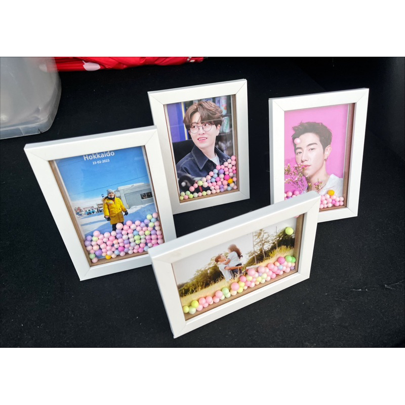 กรอบเม็ดโฟมพร้อมล้างรูปขนาด4x6นิ้วราคา150บาท