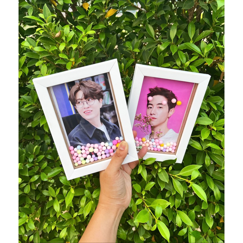 กรอบเม็ดโฟมพร้อมล้างรูปขนาด4x6นิ้วราคา150บาท