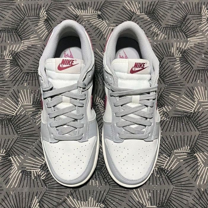 พร้อมส่ง-แท้-nike-dunk-low-pale-ivory-redwood