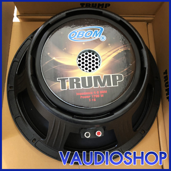 ดอกลำโพง 18 นิ้ว โอบอ้อม OBOM TRUMP 18