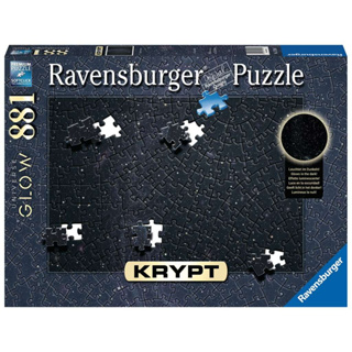 RAVENSBURGER: KRYPT - Universe Glow (881 Pieces) [Jigsaw Puzzle]