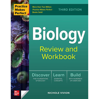 c321 BIOLOGY: REVIEW AND WORKBOOK (PRACTICE MAKES PERFECT) 9781264874941