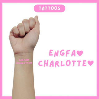 Engfa &amp; Charlotte Tattoos (แทททูอิงล็อต)