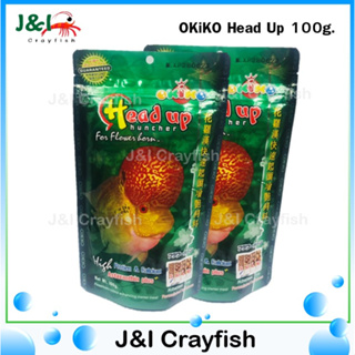 อาหารปลา OKiKO Head Up Huncher 100g. F0006