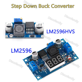 （1ตัว）LM2596 DC-DC Adjustable Buck Converter step down ตัวควบคุมแรงดันไฟฟ้า แบบปรับได้ พร้อมโวลต์มิเตอร์ LED