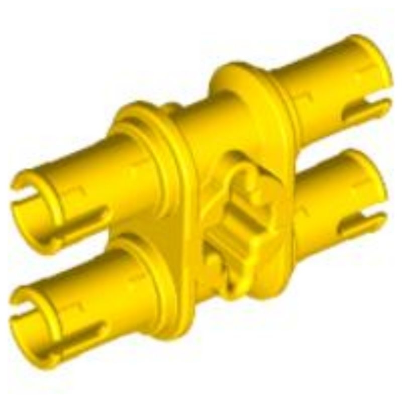 Part Lego 32138 65098 Technic, Pin Double with Axle Hole, with Squared