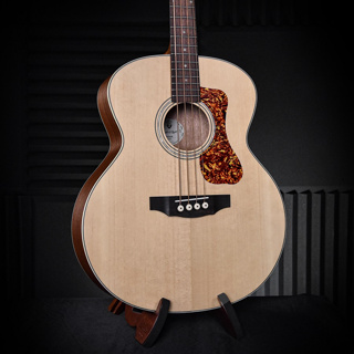 เบสโปร่ง Guild B-240E SOLID SITKA SPRUCE / MAHOGANY เบสโปร่ง Acoustic Bass