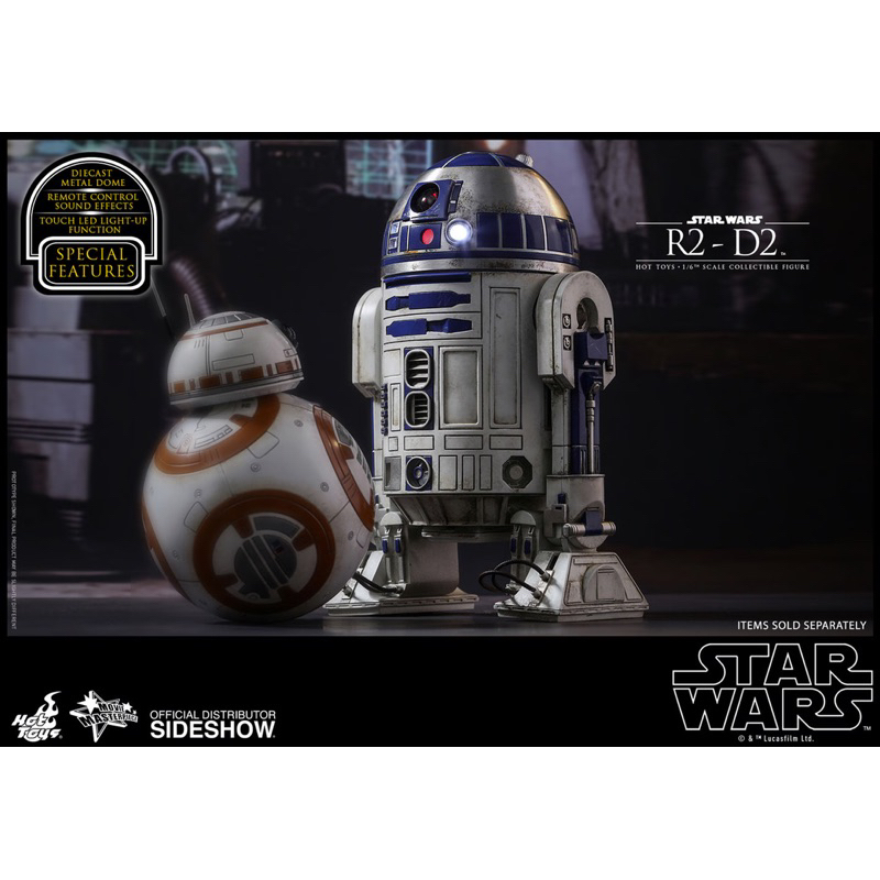hot-toys-mms408-star-wars-the-force-awakens-r2-d2-มือสอง