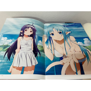 Art Book Premium ichiban kuji Sword Art Online SAO Stage 3 Banpresto หนังสือ ภาพ จับสลาก