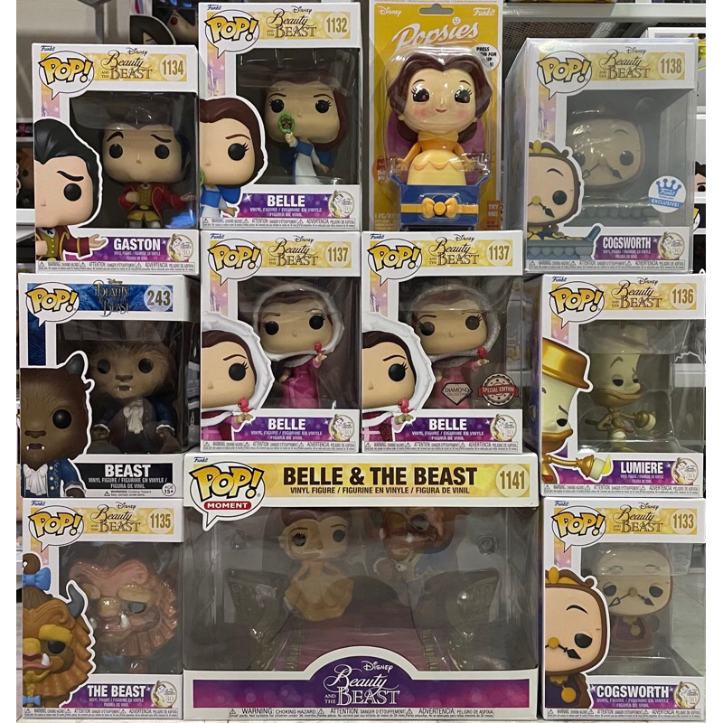 Funko Pop Beauty and the Beast ขายแยกตัว (กล่องสวย 99100) Belle