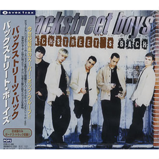 CD Backstreetboys backstreetsboys back ***made in jp ปกแผ่นสวยสภาพดีมาก