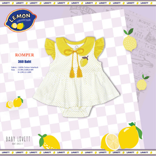 06 - Lemon - Romper (Babylovett)