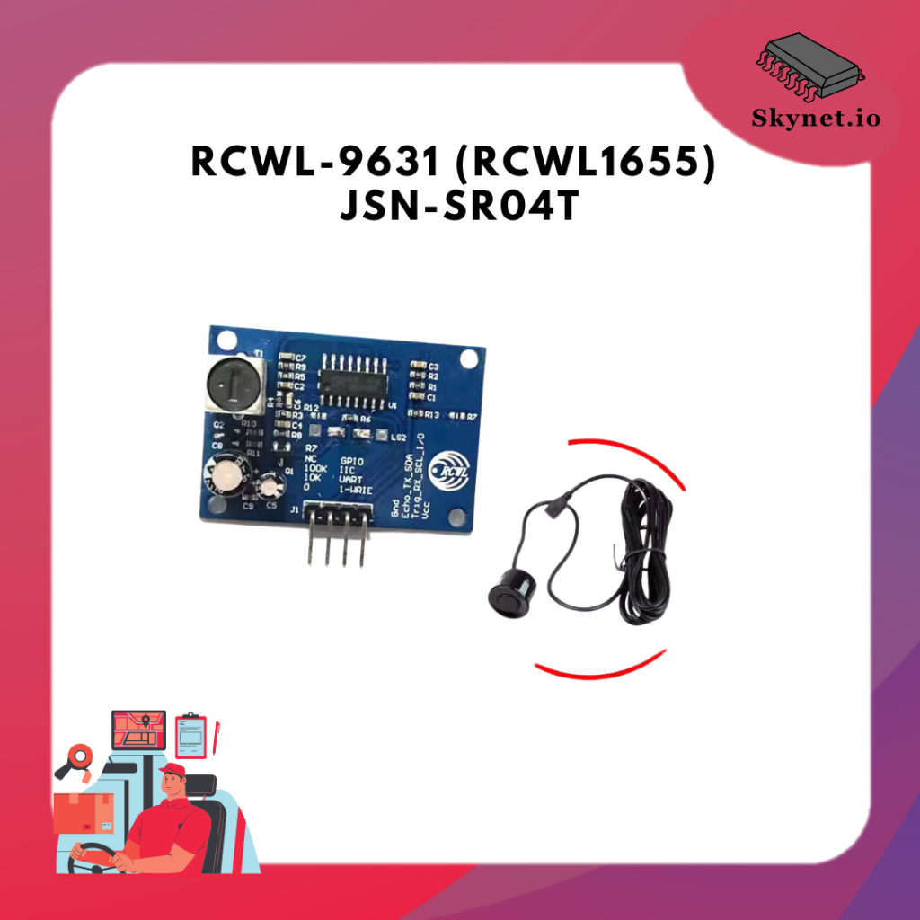 Jsn Sr04t Integrated Ultrasonic Distance Measurement vrogue.co