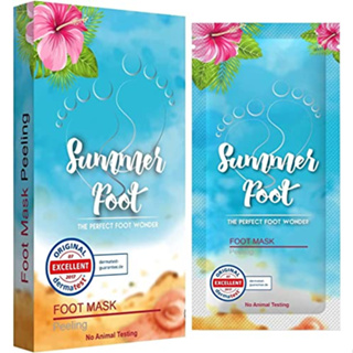 Summer Sole Exfoliation Peeling Pack for Smooth Feet in 1 Use | Dermatologically Tested (1 Use) Direct from Japan