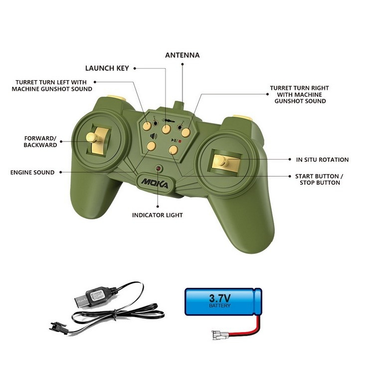 รถบังคับวิทยุ-รถถังบังคับ-moka-ยิงเลเซอร์-ระบบ2-4ghz-มีเสียงเครื่องยนต์และมีled-2052