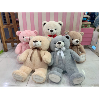 ตุ๊กตาหมี รหัส3233 ขนนุ่มพร้อมส่ง