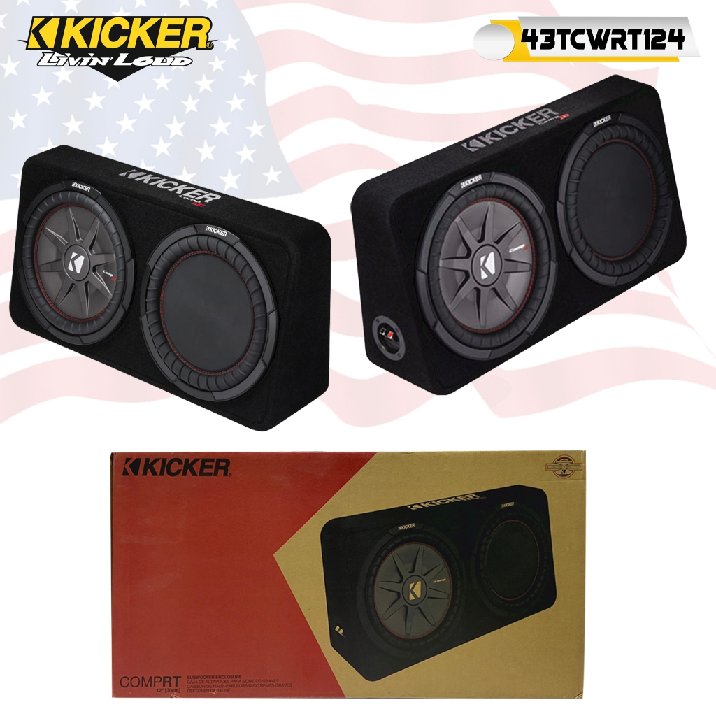 ตู้ซับสำเร็จแบบบาง-12-นิ้ว-kicker-รุ่น-43tcwrt124-comprt-12-พลังเสียงสูงสุด-1000-วัตต์-เครื่องเสียงรถยนต์